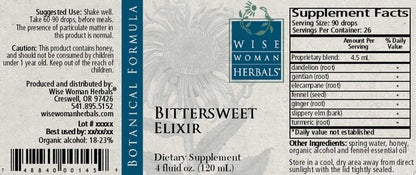 Bittersweet Elixir Wise Woman Herbals