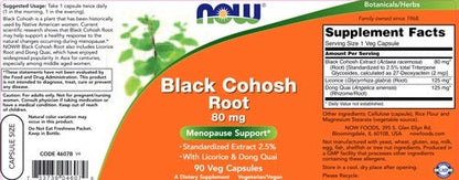 Black Cohosh Extract NOW