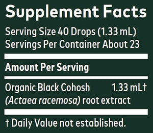 Black Cohosh Root Gaia Herbs