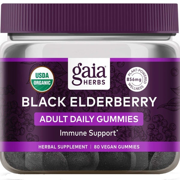 Black Elderberry Adult Daily Gaia Herbs