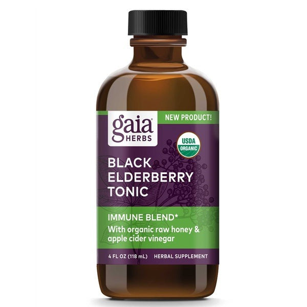 Black Elderberry Tonic Gaia Herbs