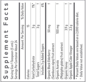 Black Elderberry Tonic Gaia Herbs