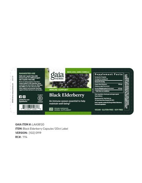 Black Elderberry Gaia Herbs