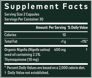 Black Seed Oil Gaia Herbs