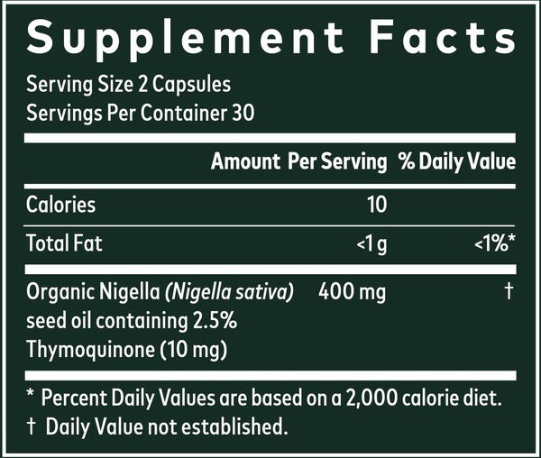 Black Seed Oil Gaia Herbs