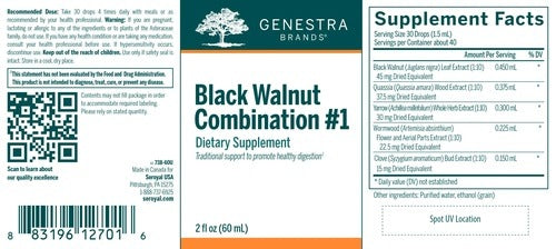 Black Walnut Combo # 1 Genestra