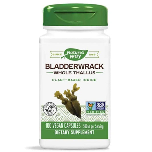 bladderwrack 580 mg 100 veg caps by nature's way