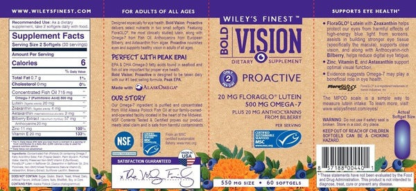Bold Vision ProActive Wiley's Finest