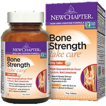 Benefits of Bone Strength Take Care Tiny Tabs - 240 Tabs | New Chapter | supports healthy bones