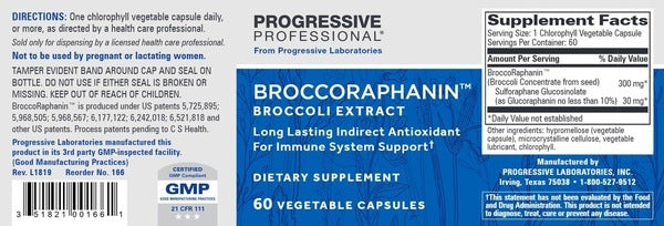 BroccoRhaphanin Progressive Labs