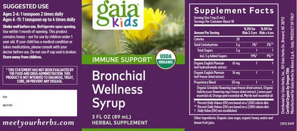 Bronchial Wellness For Kids Gaia Herbs