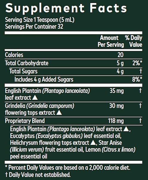 Bronchial Wellness Syrup Gaia Herbs
