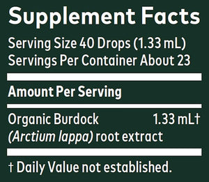 Burdock Root Gaia Herbs