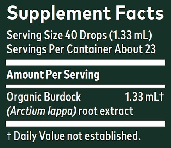 Burdock Root Gaia Herbs