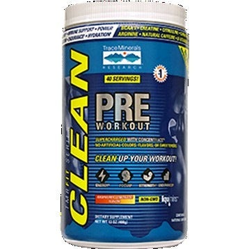 CLEAN Pre Workout Trace Minerals Research