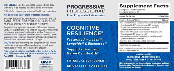 COGNITIVE RESILIENCE Progressive Labs