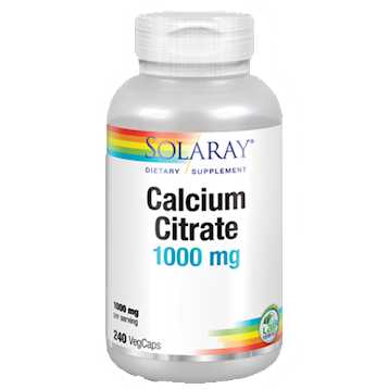 Calcium Citrate 1000mg Solaray