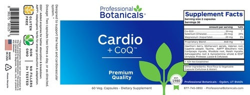 Cardio+CoQ Professional Botanicals