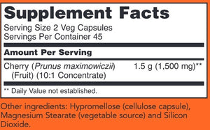 Cherry Concentrate 750 mg NOW