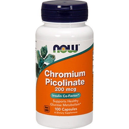 Chromium Picolinate 200 mcg NOW