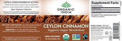 Ceylon Cinnamon Organic India