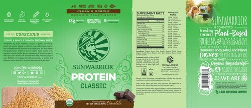 Classic Protein Chocolate Sunwarrior
