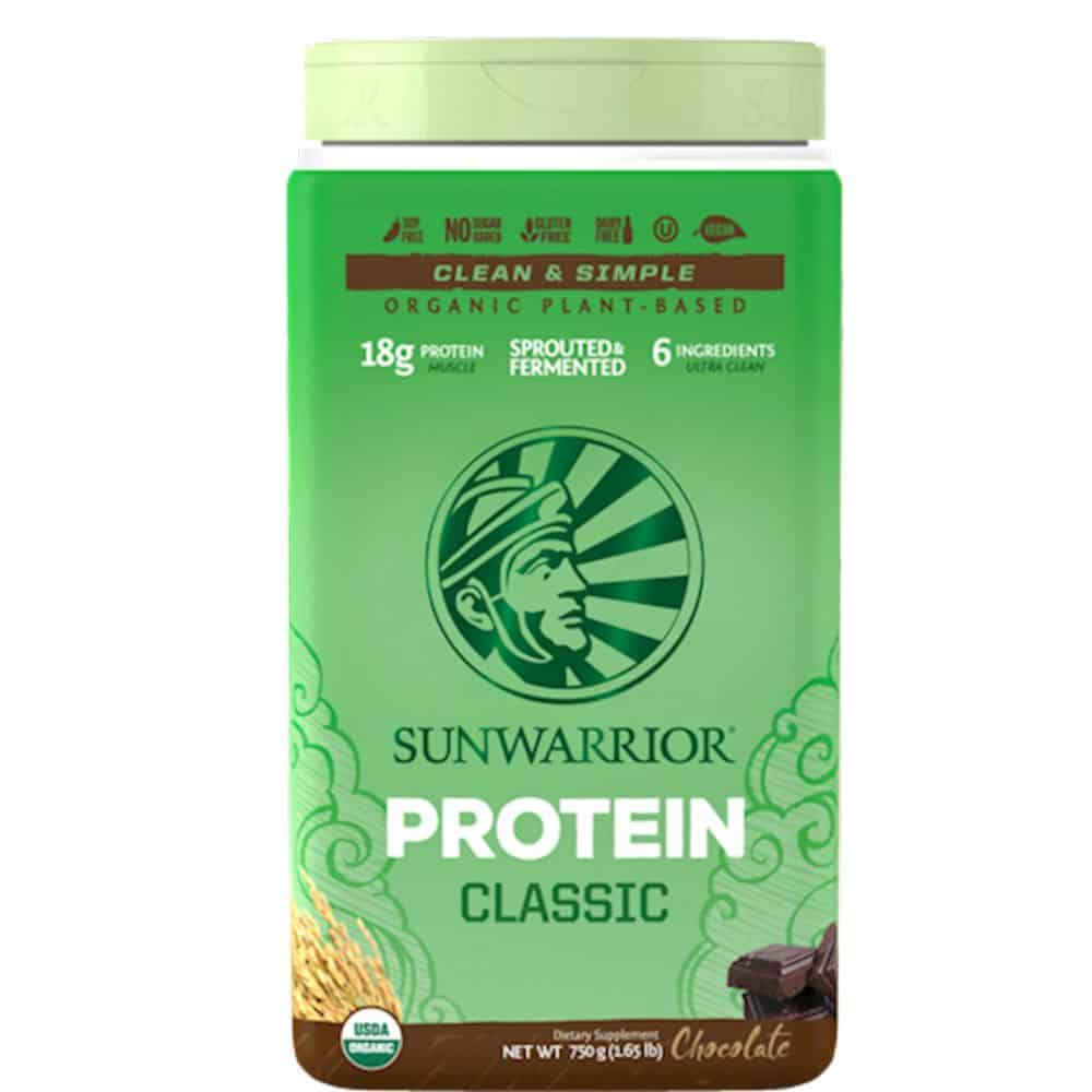 classic protein chocolate 750 grams by sun warrior