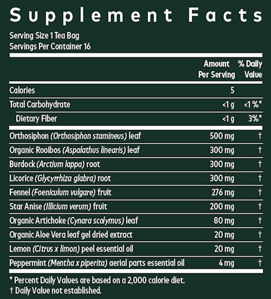 Cleanse & Detox Herbal Tea Gaia Herbs