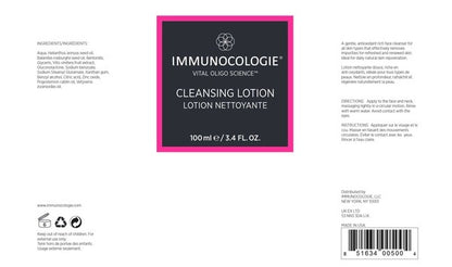Cleansing Lotion 3.4 fl oz Immunocologie