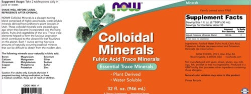 Colloidal Minerals NOW