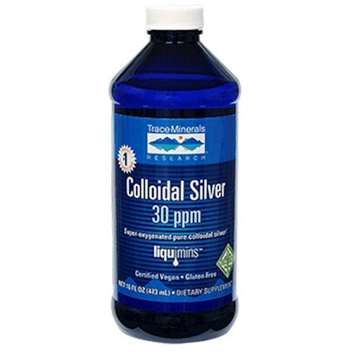 Colloidal Silver Spray 30 PPM Trace Minerals Research