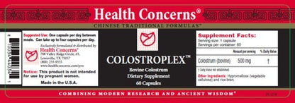 Colostroplex 60 caps Health Concerns