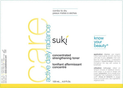 Concentrated strengthening toner Suki Skincare
