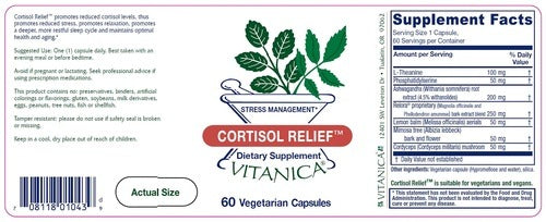 Cortisol Relief Vitanica