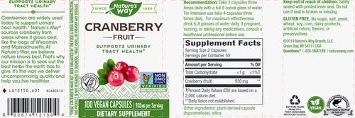 Cranberry Fruit Natures way