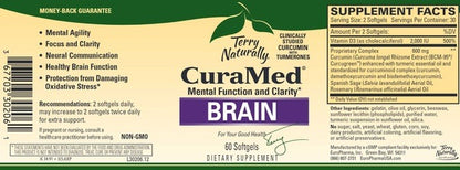 CuraMed Brain Terry Naturally
