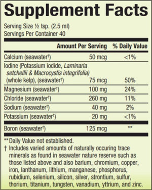 Deep Ocean Minerals 3.38 fl oz Natural Factors
