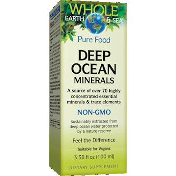Deep Ocean Minerals Whole Earth and Sea - Natural Factors