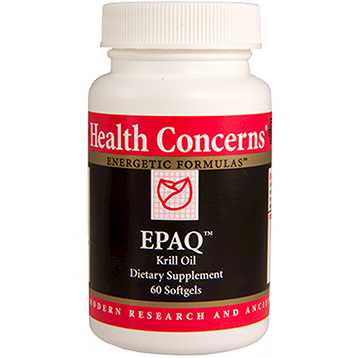 EPAQ Krill Oil 500 mg 60 gels Health Concerns