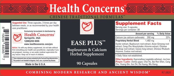 Ease Plus Health Concerns