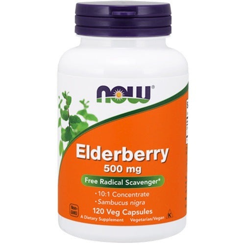 Elderberry 500 mg NOW