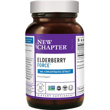 New Chapter Elderberry Force - Supports immune system health with immune-supportive benefits