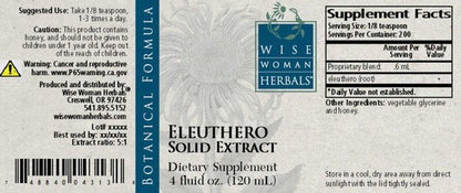Eleuthero Solid Extract Wise Woman Herbals