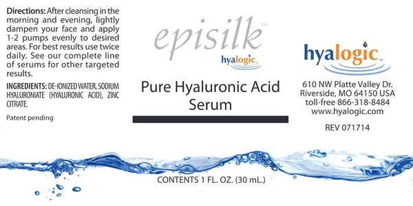 Episilk Pure Hyaluronic Acid Serum Hyalogic