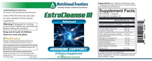 EstroCleanse III Nutritional Frontiers