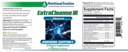 EstroCleanse III Nutritional Frontiers