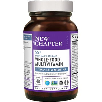 New Chapter Every Man's One Daily 55+ - Supports immune, heart, digestive, and prostate health