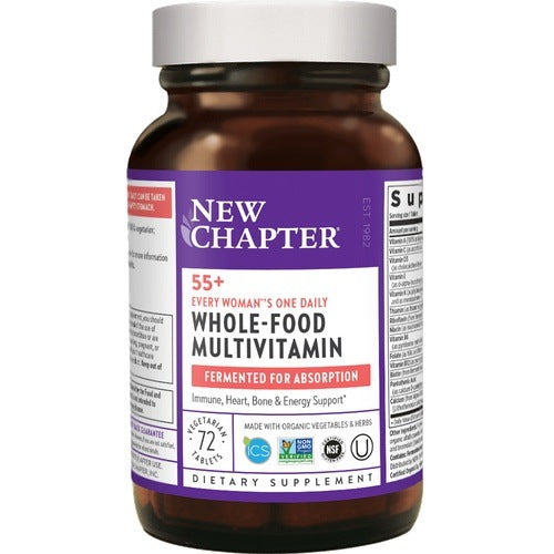New Chapter Every Womans One Daily 55+  - supports immune system, bone, heart, and energy support