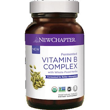 New Chapter Fermented Vitamin B Complex - Supports immune system and ocassional stress