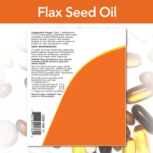Flax Seed Oil NOW